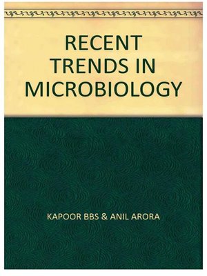 cover image of Recent Trends in Microbiology